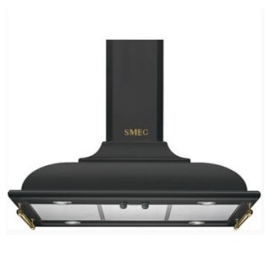 Okap wyspowy 90cm 754 m³/h 3 prędkości LED Smeg KCI19AOE
