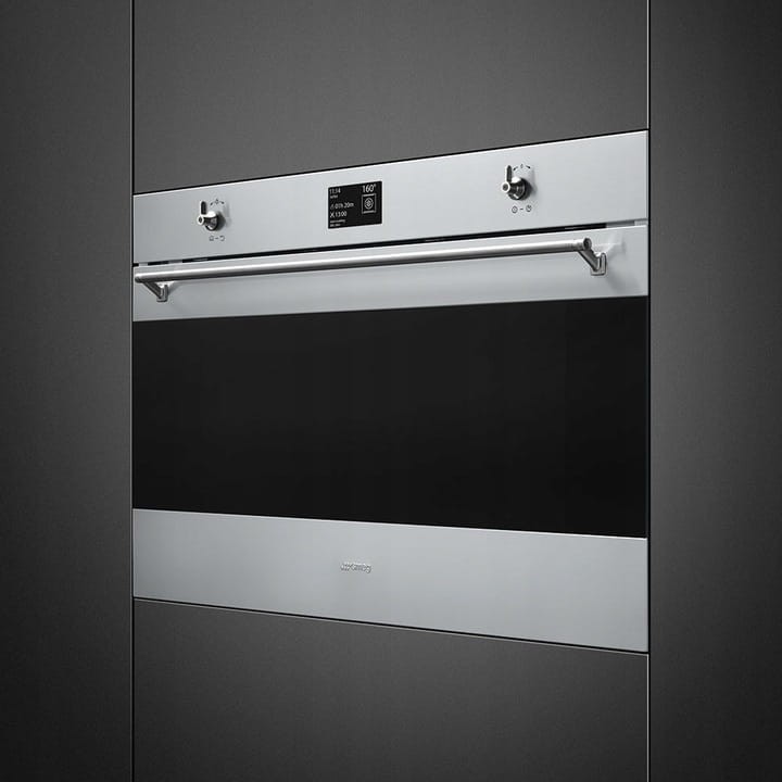 Piekarnik elektryczny 90cm TFT 50 programów A+ Smeg SFP9395X1