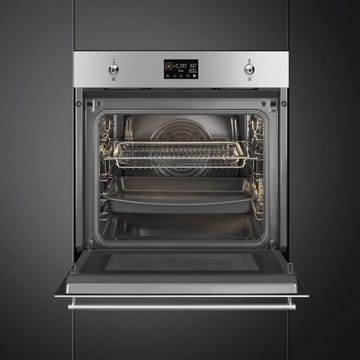 Piekarnik elektryczny z mikrofalą SPEEDWAVEXL Smeg SO6302M2X