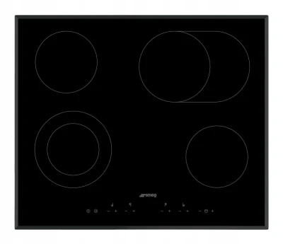 Płyta ceramiczna 60cm 4 strefy sterowanie dotykowe Smeg SE364EMTB