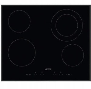 Płyta ceramiczna 60cm 4 strefy sterowanie dotykowe Smeg SE364ETB