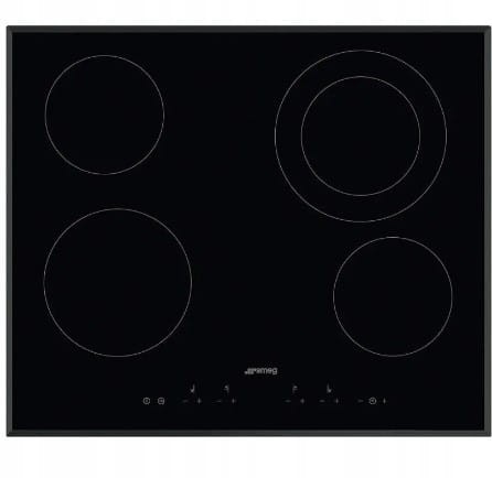 Płyta ceramiczna 60cm 4 strefy sterowanie dotykowe Smeg SE364ETB