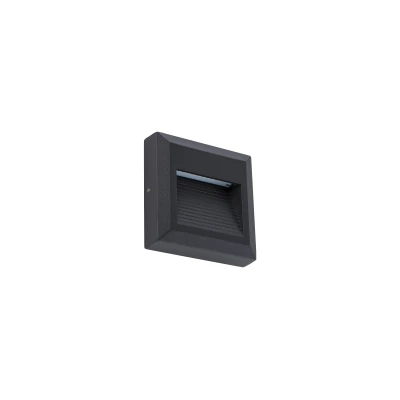Kinkiet zewnętrzny Lampa SIDEWALK 3W LED Czarny Nowodvorski