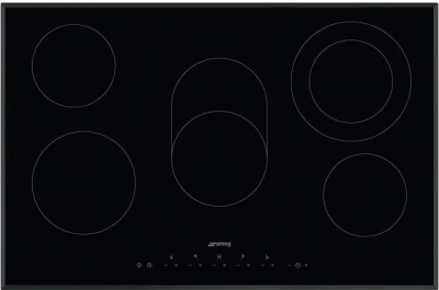 Płyta ceramiczna 77cm 5 stref sterowanie dotykowe Smeg SE385EMTB