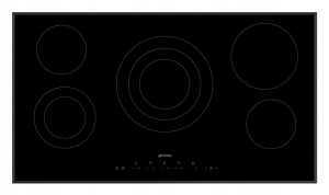 Płyta ceramiczna 90cm 5 stref sterowanie dotykowe Smeg SE395ETB