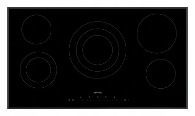 Płyta ceramiczna 90cm 5 stref sterowanie dotykowe Smeg SE395ETB