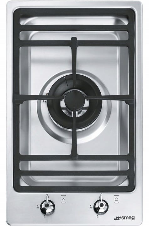 Płyta gazowa 31cm 1 palnik żeliwny ruszt Smeg PGF31G-1