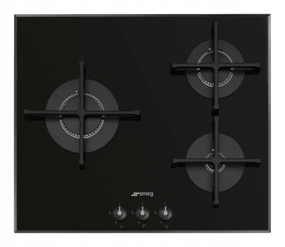 Płyta gazowa 60cm 3 palniki żeliwne ruszty Smeg PV163B3