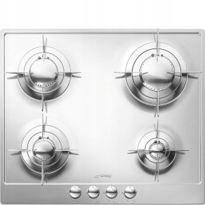 Płyta gazowa 60cm 4 palniki stal nierdzewna Smeg P64ES