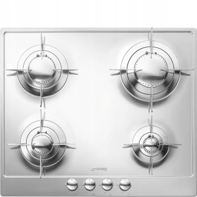 Płyta gazowa 60cm 4 palniki stal nierdzewna Smeg P64ES