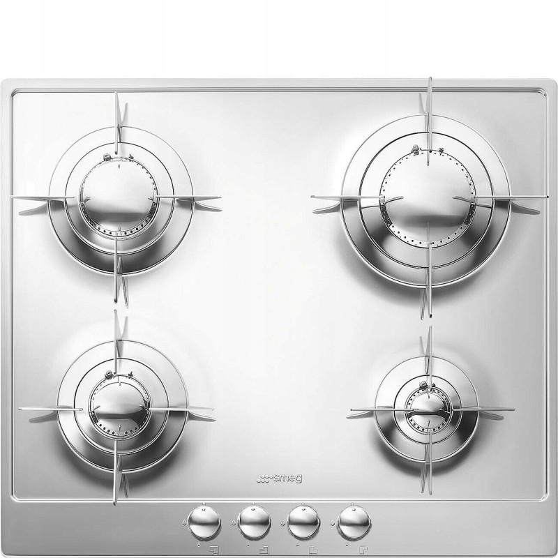 Płyta gazowa 60cm 4 palniki stal nierdzewna Smeg P64ES