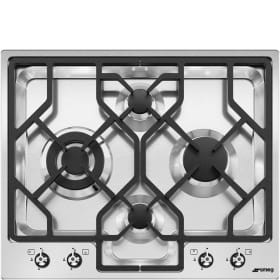 Płyta gazowa 60cm 4 palniki żeliwne ruszty Smeg PGF64-4