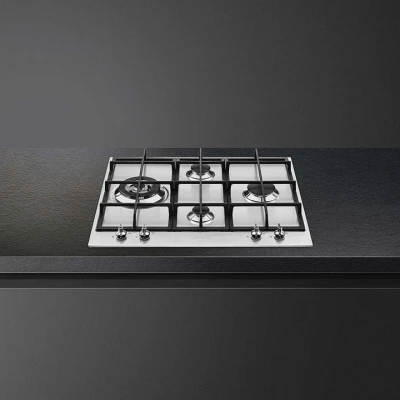 Płyta gazowa 60cm 4 palniki żeliwne ruszty Smeg PX364L