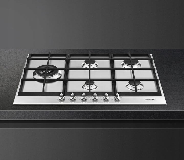 Płyta gazowa 72,5cm 5 palników żeliwne ruszty Smeg PX175L