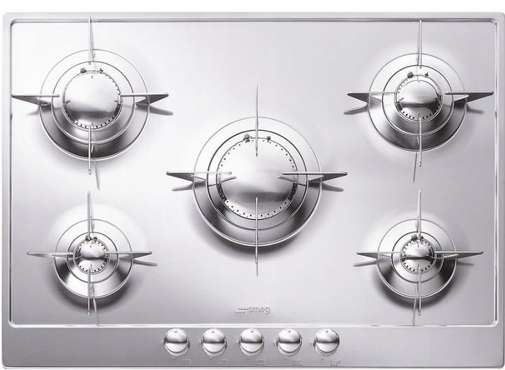 Płyta gazowa 72cm 5 palników stal nierdzewna Smeg P705ES