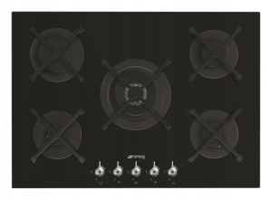 Płyta gazowa 72cm 5 palników żeliwne ruszty Smeg PV375N