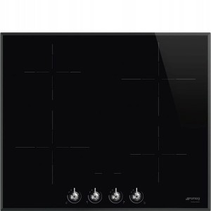 Płyta indukcyjna 60cm 4 strefy 9 poziomów Smeg SI364BM