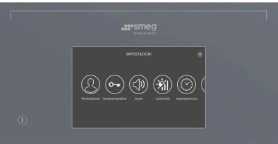 Płyta indukcyjna 90cm 6 stref grzejnych Smeg SIA1963DS