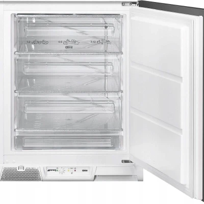 Zamrażarka do zabudowy 82cm ślizgowe zawiasy 95l Smeg U4F082F1