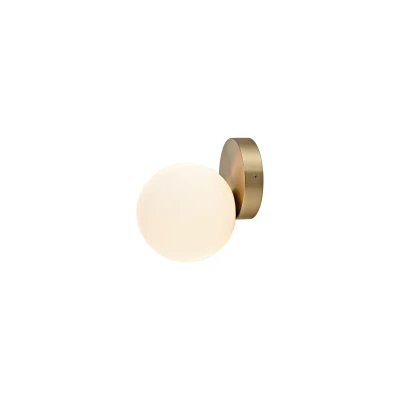 Kinkiet ścienny ICE BALL 1x25W IP44 G9 mosiądz Nowodvorski