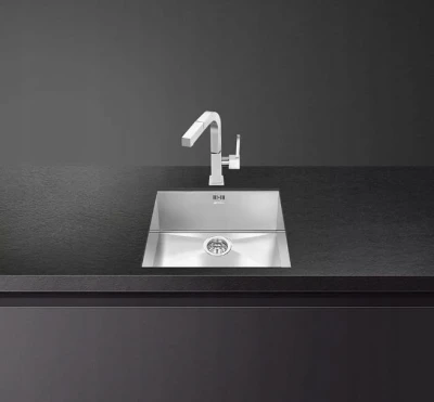 Zlewozmywak podwieszany 1 komora 34x20cm stal nierdzewna Smeg VSTR34DKX