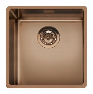 Zlewozmywak podwieszany 1 komora 44cm Smeg VSTR40CUX