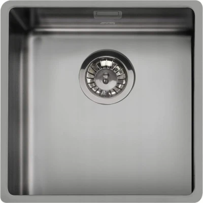 Zlewozmywak podwieszany 1 komora 44cm Smeg VSTR40DKX