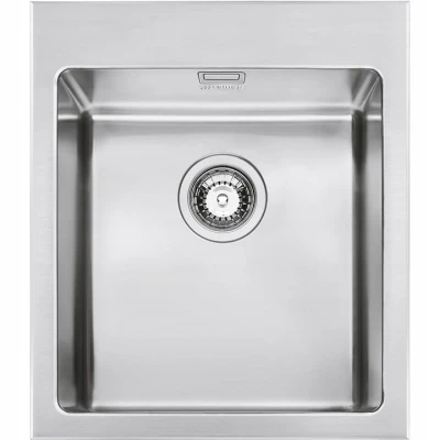 Zlewozmywak wpuszczany w blat 1 komora Smeg VQR40RS