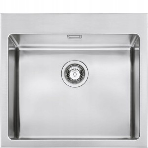 Zlewozmywak wpuszczany w blat 1 komora Smeg VQR50RS