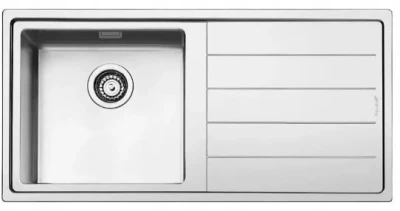 Zlewozmywak wpuszczany w blat 1 komora stal nierdzewna Smeg LFT100D