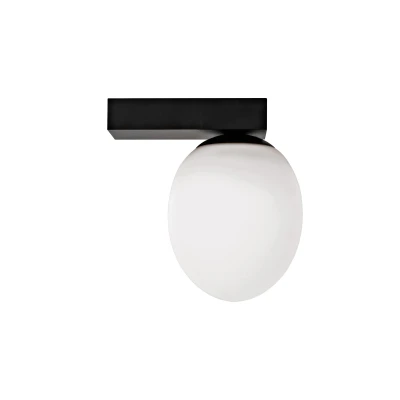 Kinkiet ścienny ICE EGG C 25W IP44 G9 Czarny Nowodvorski
