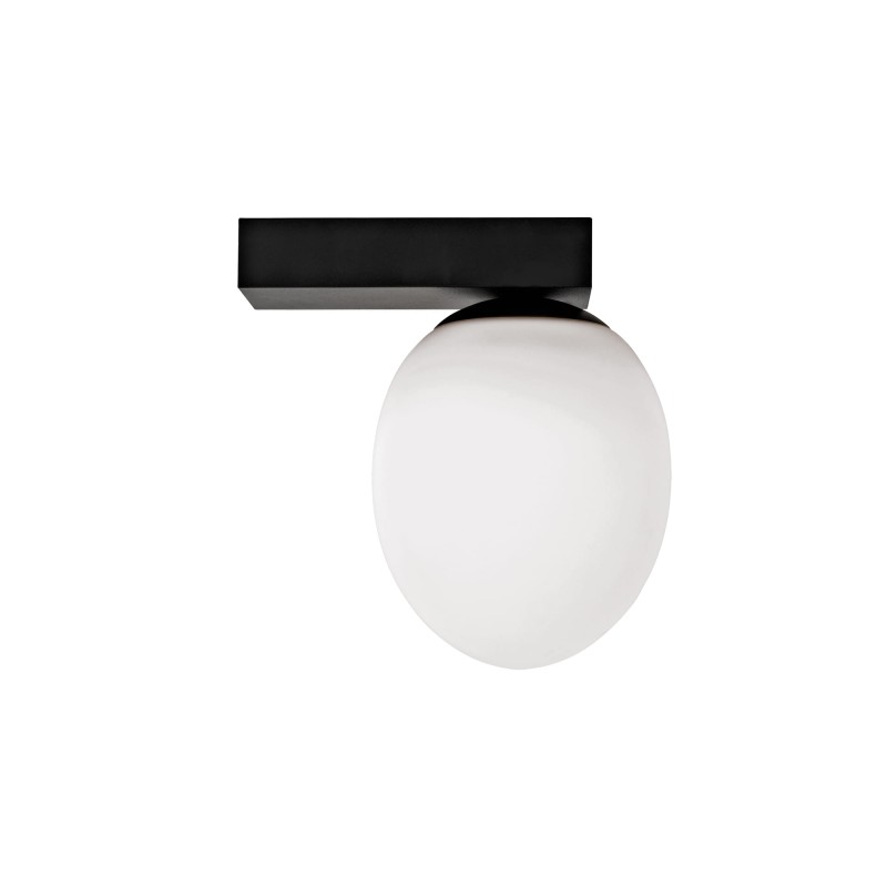 Kinkiet ścienny ICE EGG C 25W IP44 G9 Czarny Nowodvorski