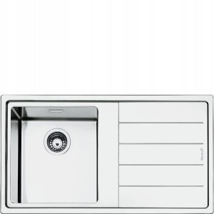 Zlewozmywak wpuszczany w blat 1 komora stal nierdzewna Smeg LFT861D