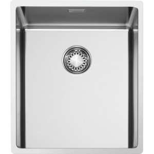 Zlewozmywak wpuszczany w blat 39cm 1 komora Smeg VR12S34RS