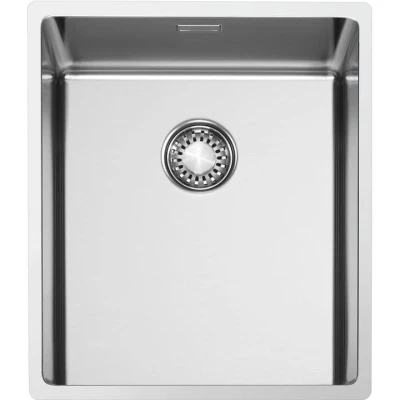 Zlewozmywak wpuszczany w blat 39cm 1 komora Smeg VR12S34RS