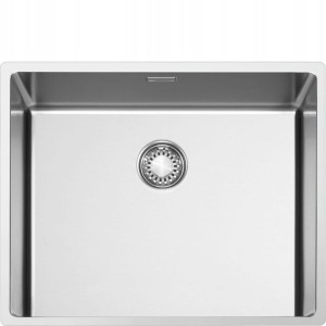 Zlewozmywak wpuszczany w blat 55cm 1 komora Smeg VR12S50RS