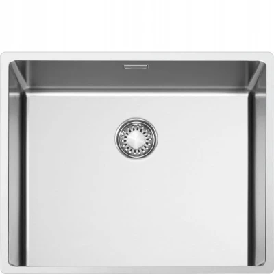Zlewozmywak wpuszczany w blat 55cm 1 komora Smeg VR12S50RS