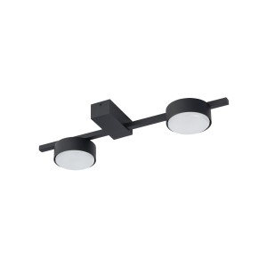 Lampa sufitowa Plafon 2x8W Czarna NOWODVORSKI