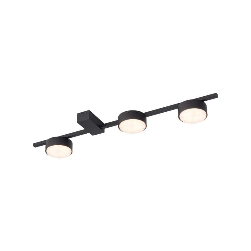 Lampa sufitowa Plafon PILLS 3x8W IP20 GX53 Czarny Nowodvorski