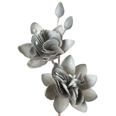 Kwiat Flore 20 x 86 cm Srebrny 6 szt.