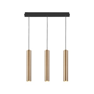 Lampa sufitowa Wisząca 3x10W only LED Mosiądz NOWODVORSKI