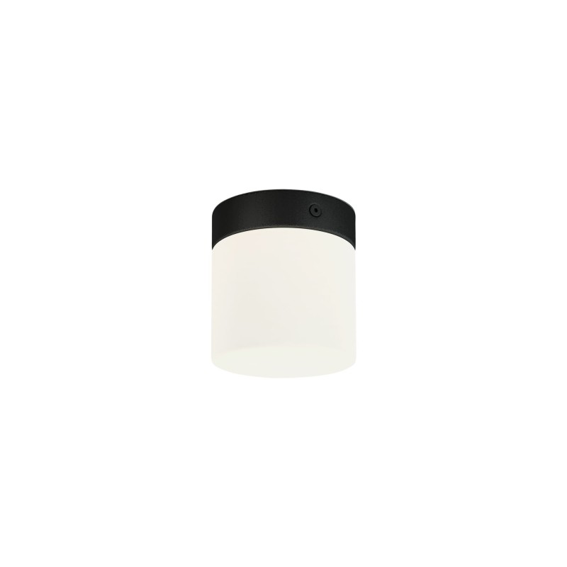 Lampa sufitowa Plafon CAYO 1x40W IP44 G9 Czarny Nowodvorski