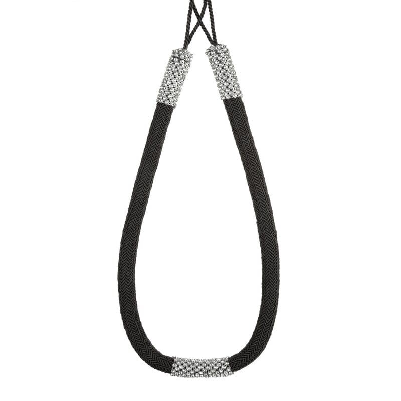 Sznur Dekoracyjny Blanka Dł. 87 cm Czarny