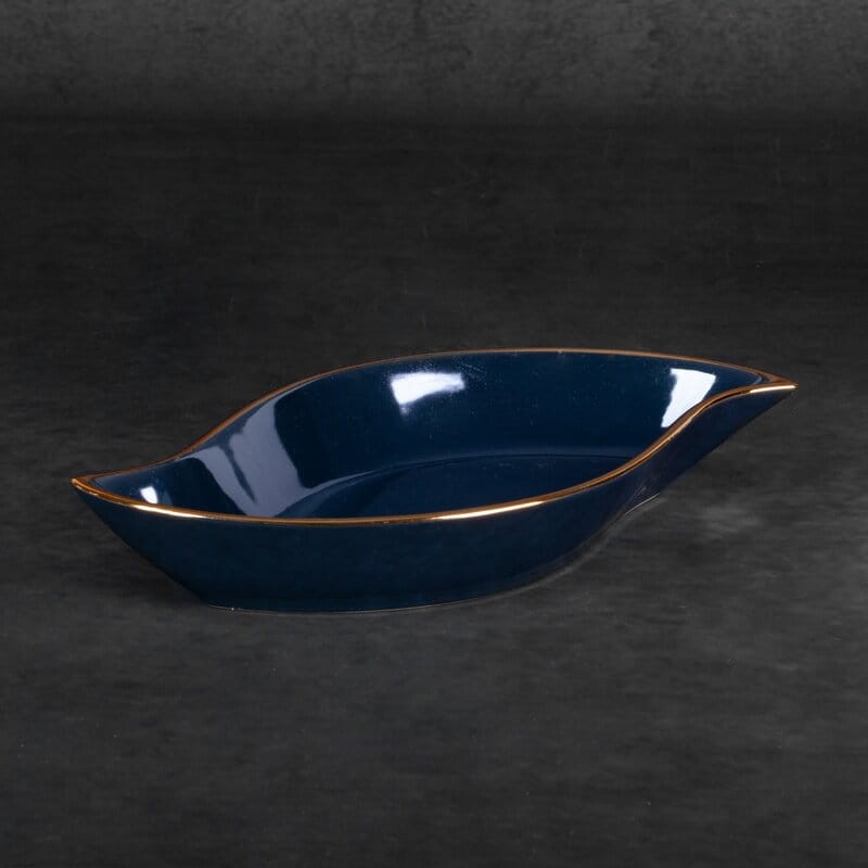Patera Dekoracyjna Amora 31 x 17 x 5 cm Granatowa