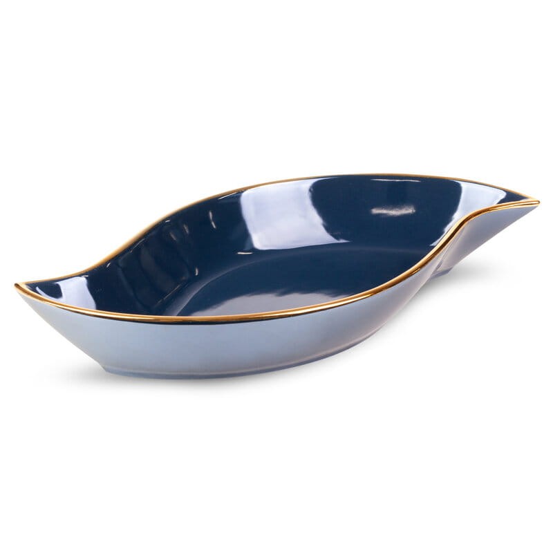 Patera Dekoracyjna Amora 36 x 18 x 5 cm Granatowa
