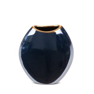 Wazon Dekoracyjny Amora 14 x 7 x 16 cm Granatowy