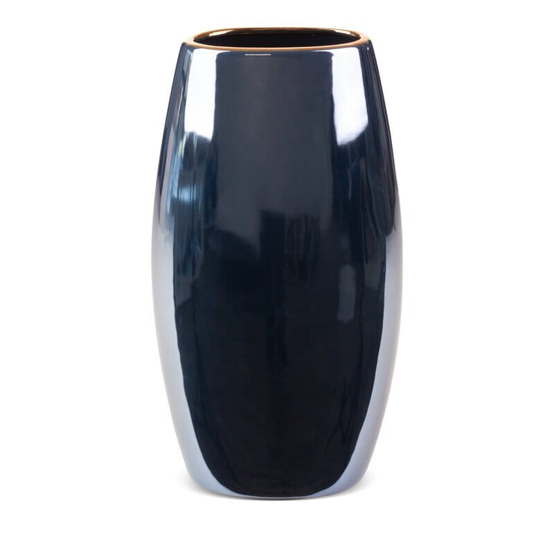 Wazon Dekoracyjny Amora 19 x 12 x 35 cm Granatowy
