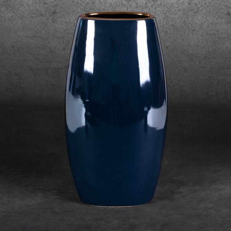 Wazon Dekoracyjny Amora 19 x 12 x 35 cm Granatowy