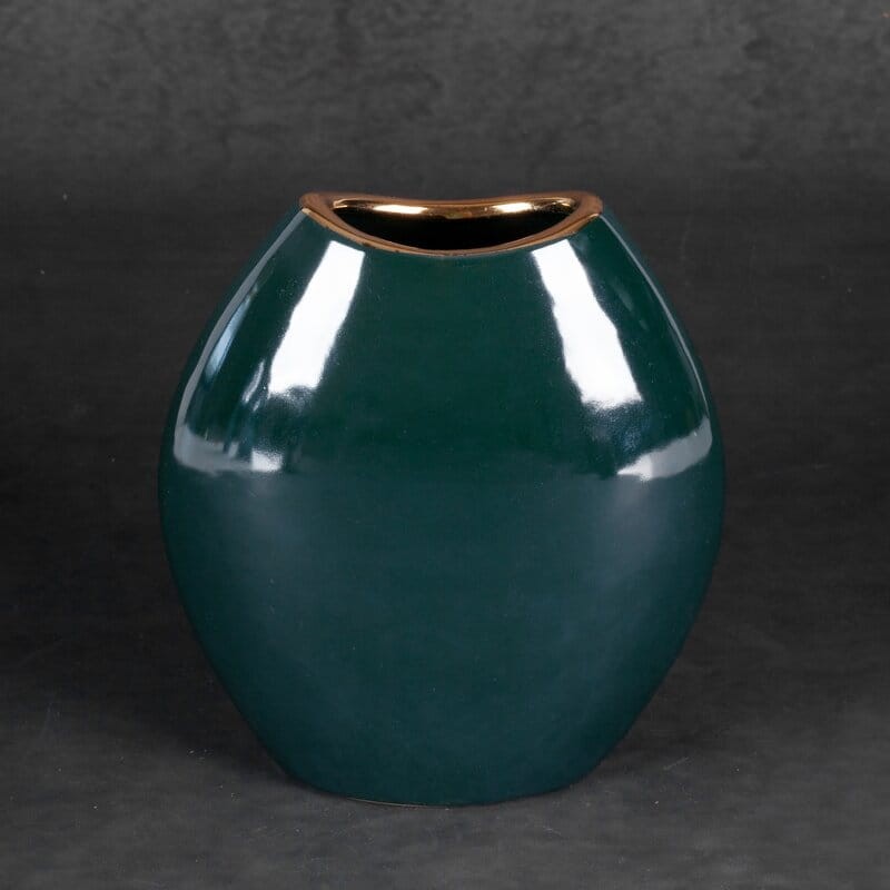 Wazon Dekoracyjny Amora 14 x 7 x 16 cm Zielony