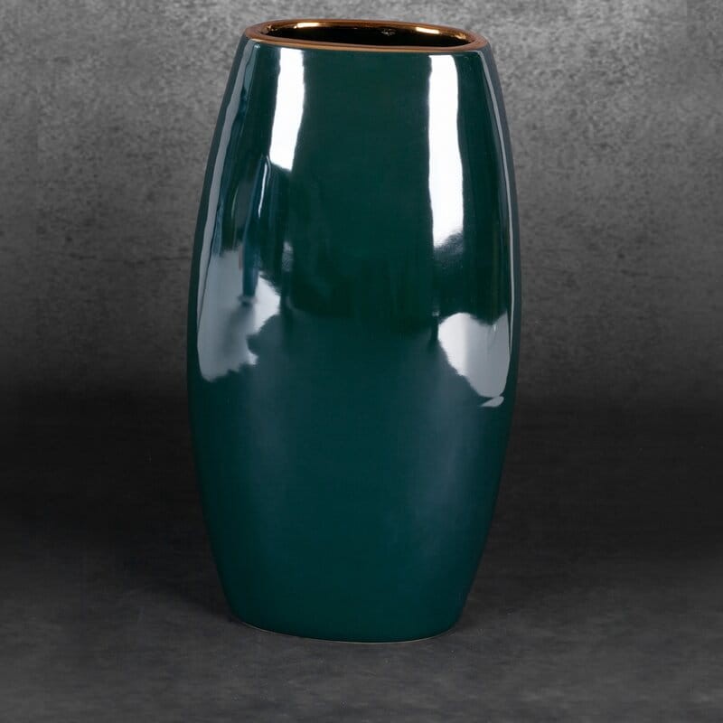Wazon Dekoracyjny Amora 19 x 12 x 35 cm Zielony